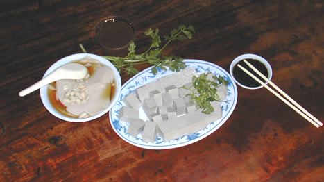 文山黑豆腐照片